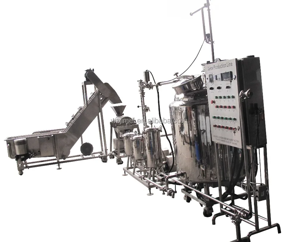 
Complete mini automatic natural fresh fruit juice production line 