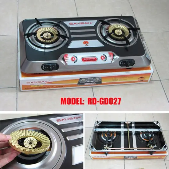 
Home use cooking food creative novel kitchen beautifully super flame gas cooker burner 