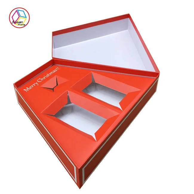 Custom christmas luxury gift candy box packaging for gift packaging