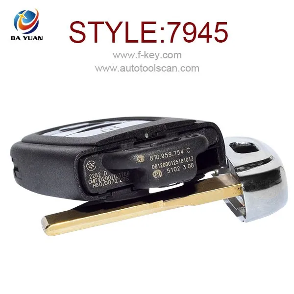 Пульт дистанционного управления для Audi 868 мГц 3 кнопка автозапуск идти AK008014