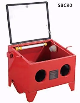 SBC90 Excellent Design blasting cleaning machinehigh quality electric Sand Blasting Chamber