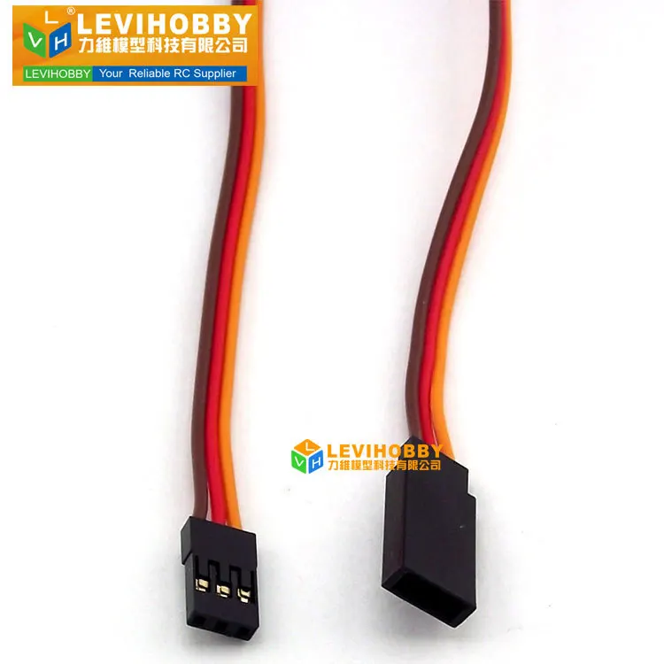 Futa JR Male to Female Cable Case 24 inch 60Cm Twisted Servo Extension Lead Wire