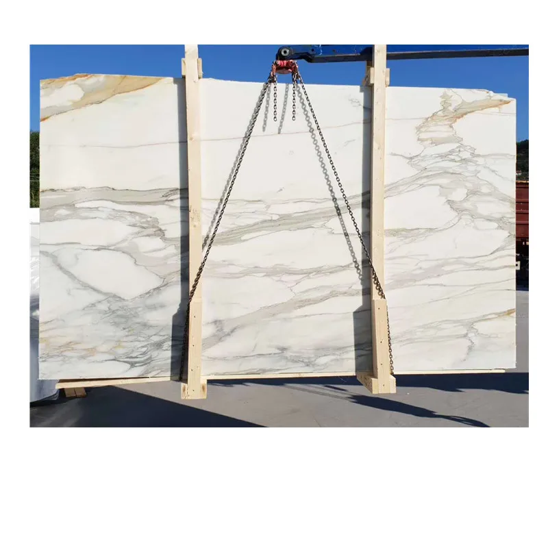 
First Grade Calacatta Gold Marble slab For Wall Design 