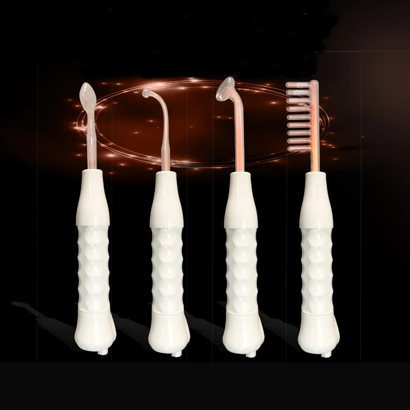 Hand hold Anti Hair Loss Equipment Electrodes High Frequency Facial Machine