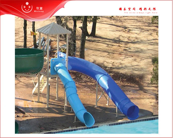 CE Certificate Proved Playground Swimming Pool Water Tube Slide for Sale