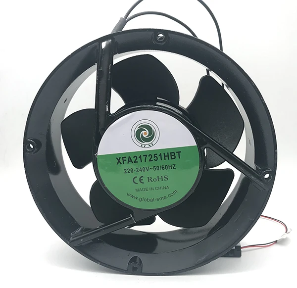 Sleeve bearing AC cooling fan 17251 172*150*51mm AC ventilation fan radiator cooling fan motor