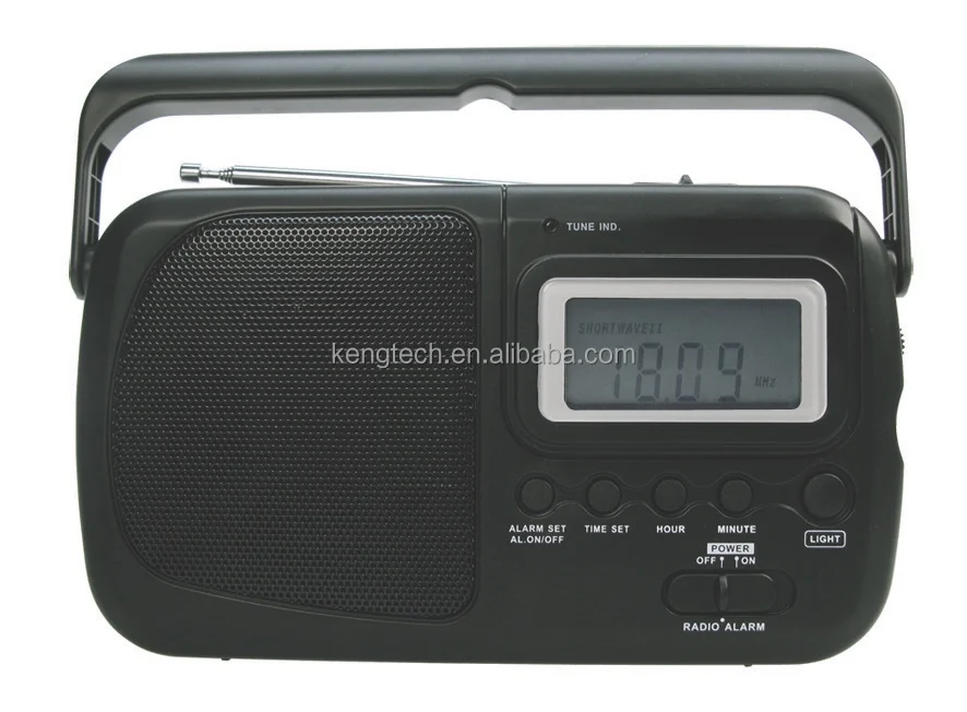 Portable AM FM Radio with Digital Clock Best Sale Multi band cheap manufacturer CT-2415