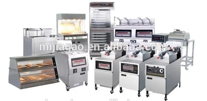 Коммерческая газовая фритюрница под давлением для кур