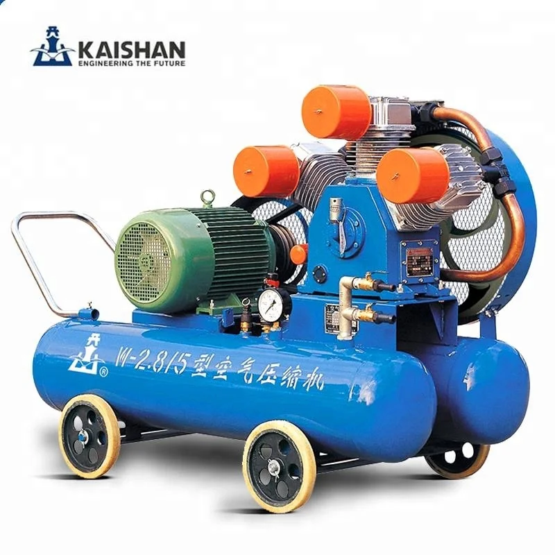 China supplier 20HP diesel engine mining piston air compressors compressor for rock drill