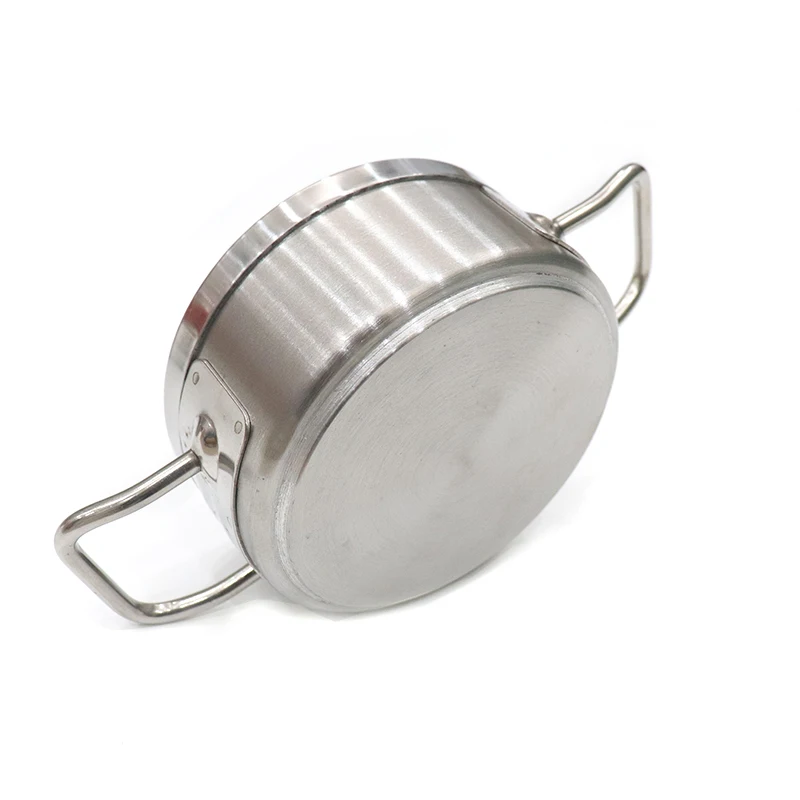 Stainless steel three-layer composite bottom soup pot