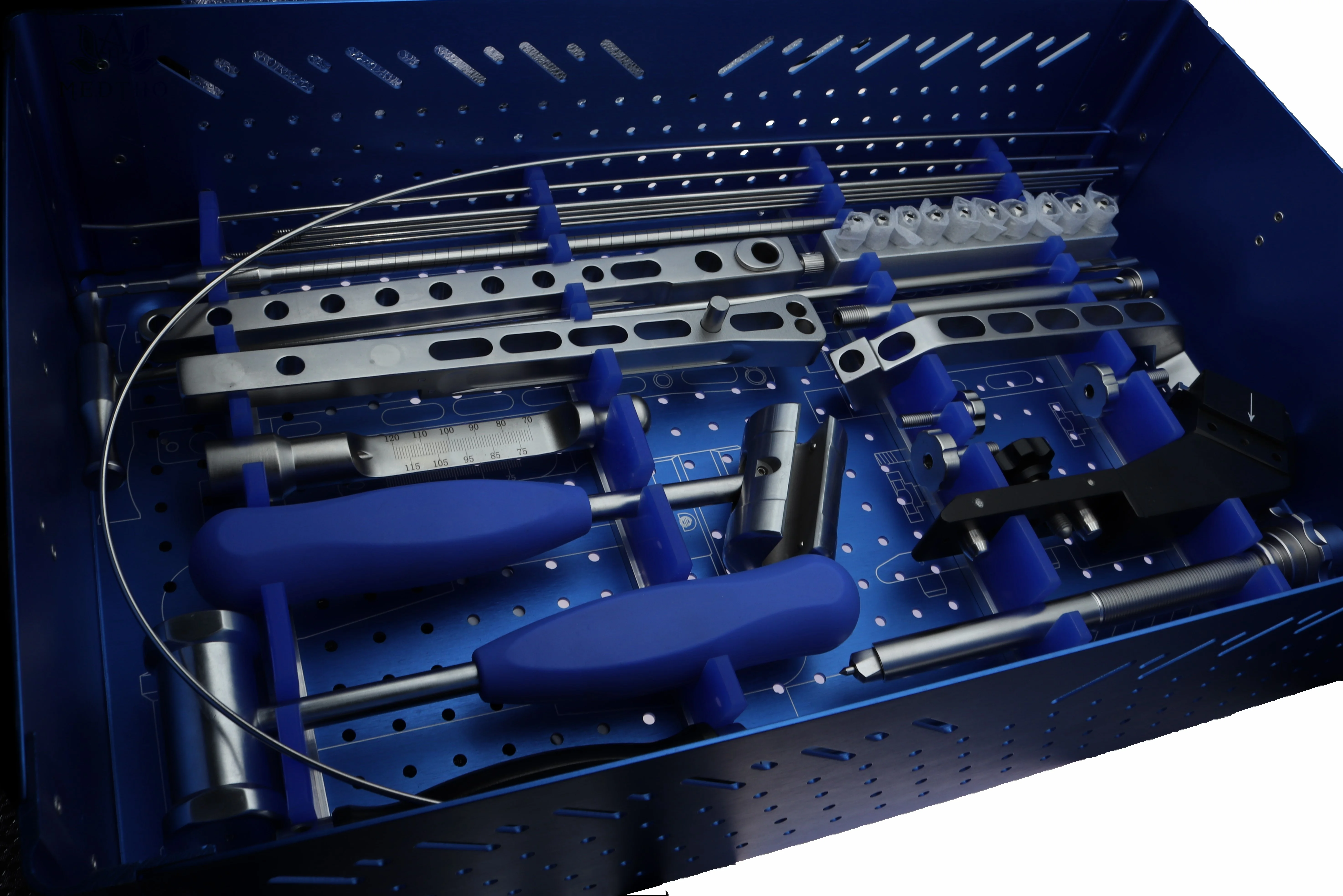 Блокирующий набор инструментов для ногтей, коробка ортопедических инструментов PFNA, набор инструментов для ногтей