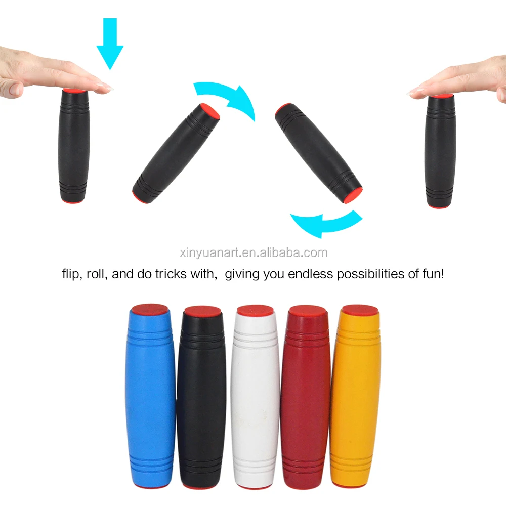 High quality amazing mokuru desktop flip toys hand fidget roller wooden toy