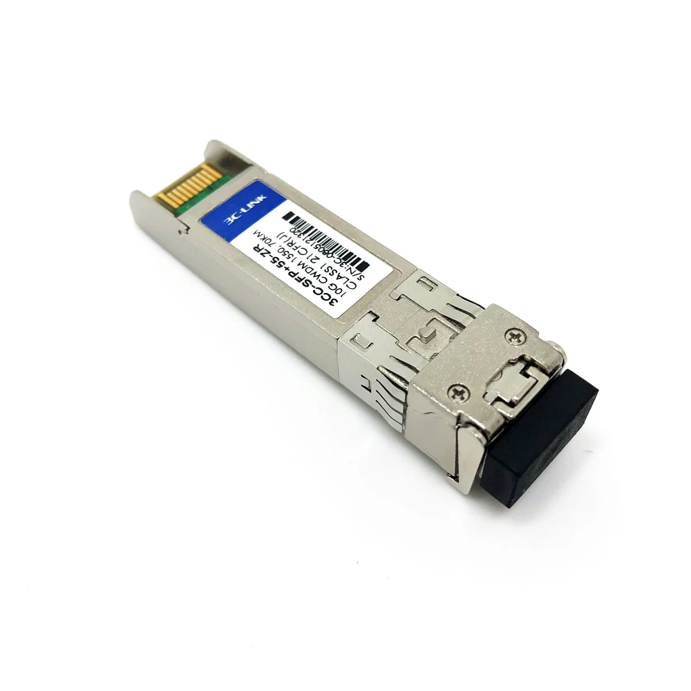 3C-LINK RoHS Compliant 10G SFP+Optical Module CWDM/DWDM 1270-1610nm Duplex LC  Connector 10G SFP Transceiver