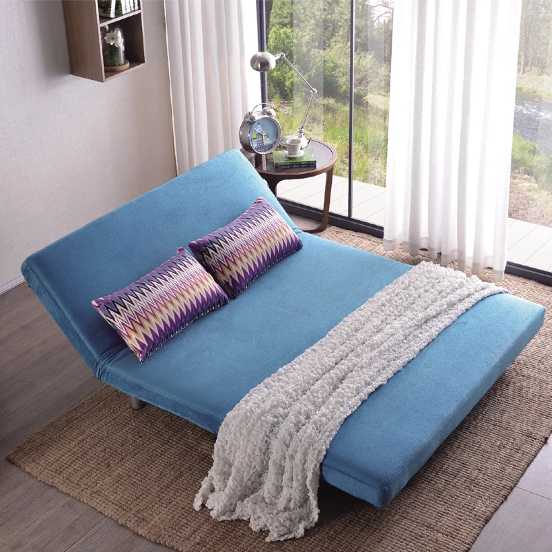 High quality sofa bed multifunctional adjust height foldable sofa bed Solid wood sofa bed For bedroom small apartment