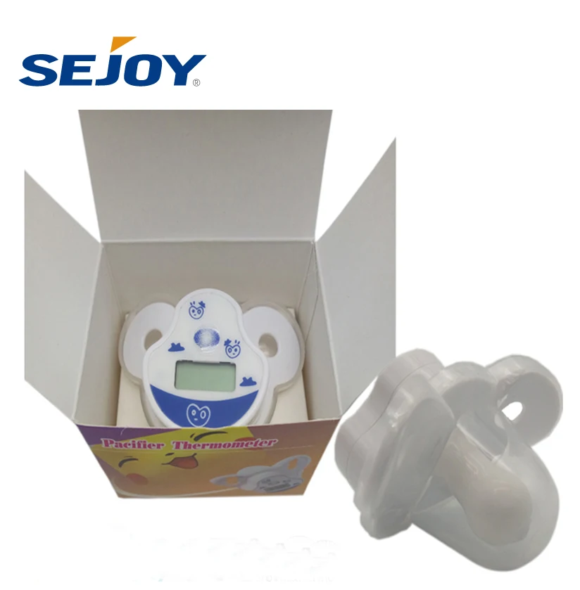 Baby Type Electronic Digital Mouth Nipple Pacifier Thermometer