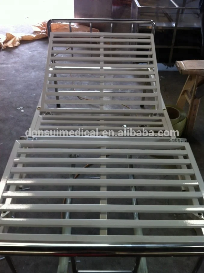 Manufacturer Supply Manual Cheap Prices Two Functions Hospital Bed