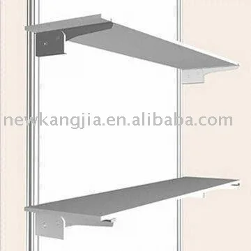 
aluminum profiles accessories shelf bracket for exhibition system 