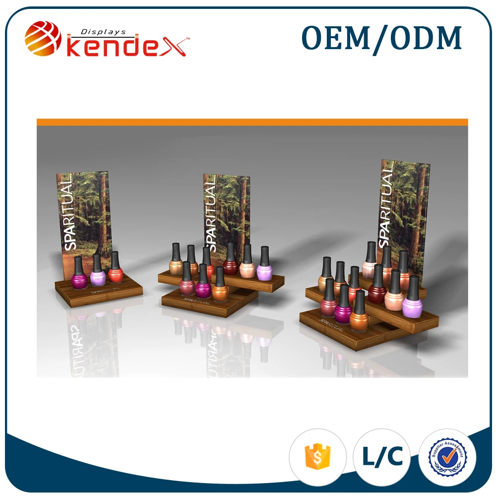 
 Съемный; Изысканное деревянное бутылка под лак для ногтей стеллаж для выставки товаров essie Лак для ногтей  