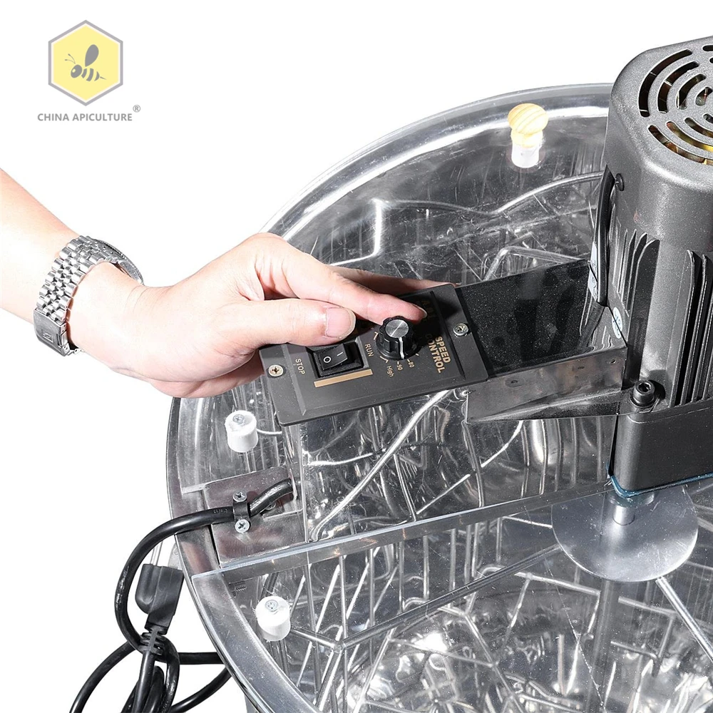 4 frame Stainless steel Electric Honey extractor