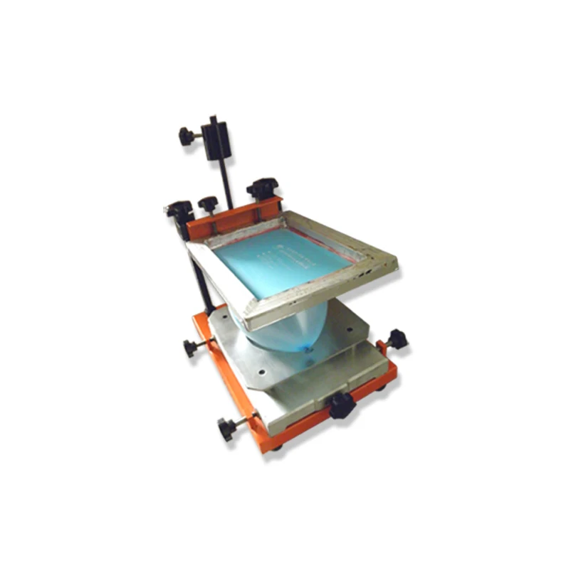 Simple manual balloon screen printing machine