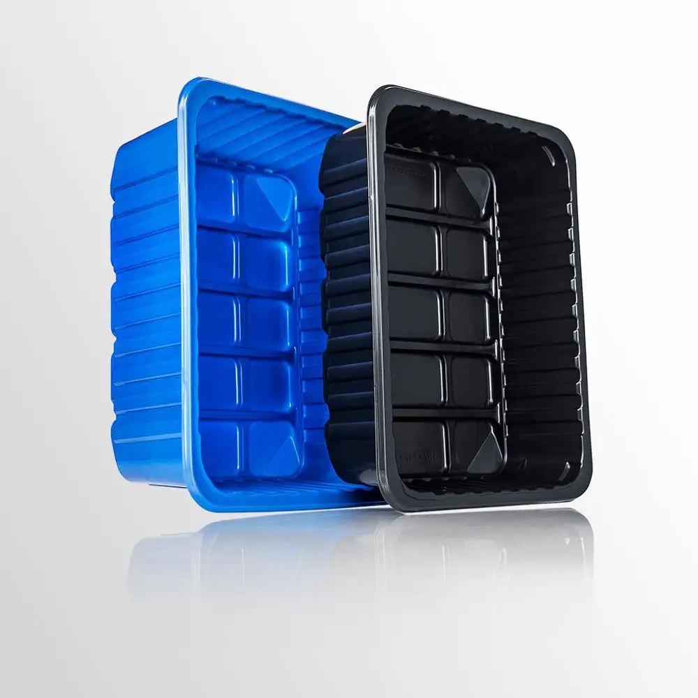 Disposable Blue Material Mushroom Punnet for Mushroom Packaging