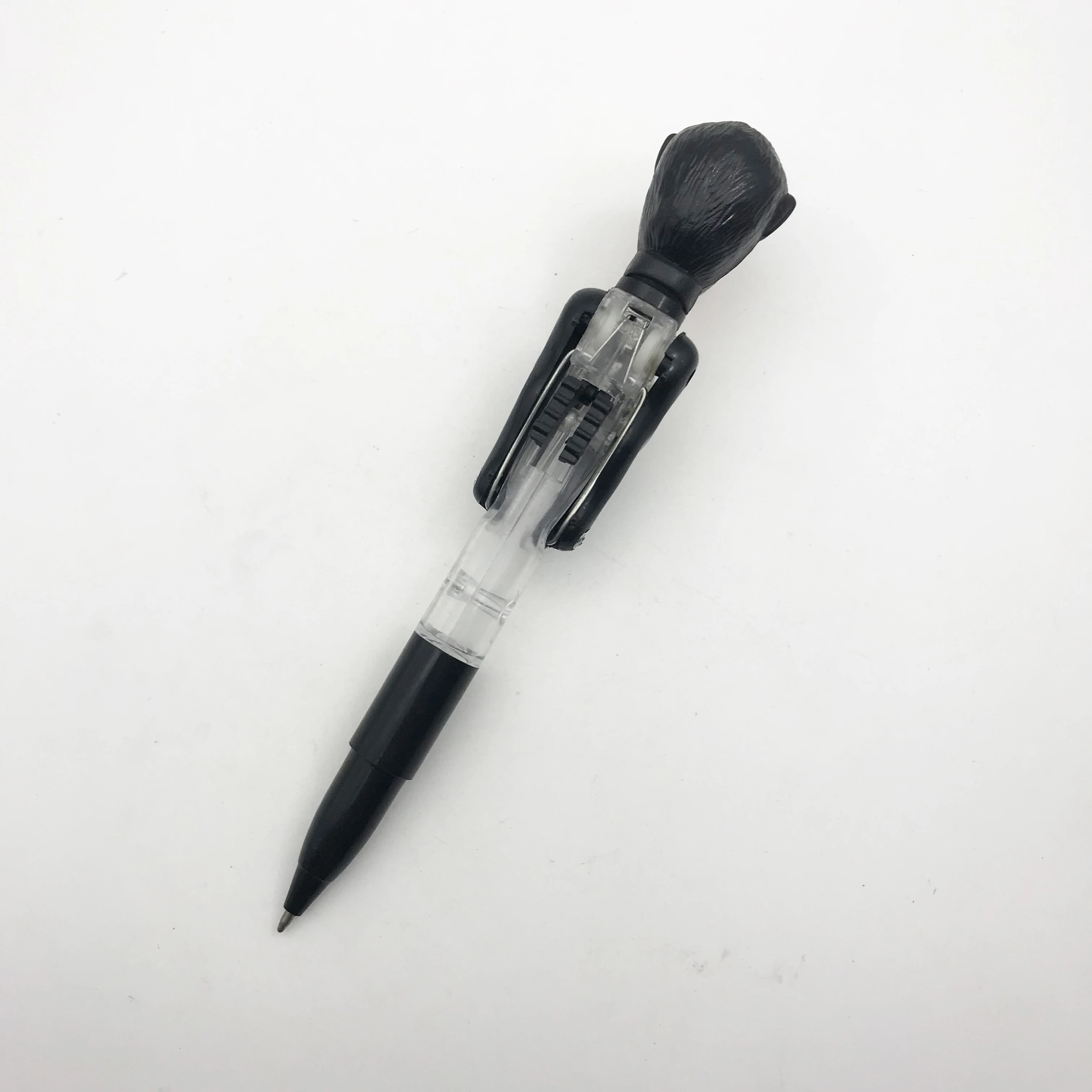 New products Ballpoint pen with LED light,orangutan boxing pen for souvenirs gifts