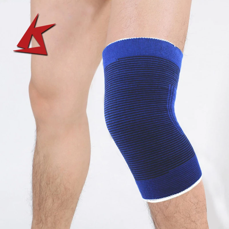 KS-381#High quality cotton knee wraps brace knee support sleeve