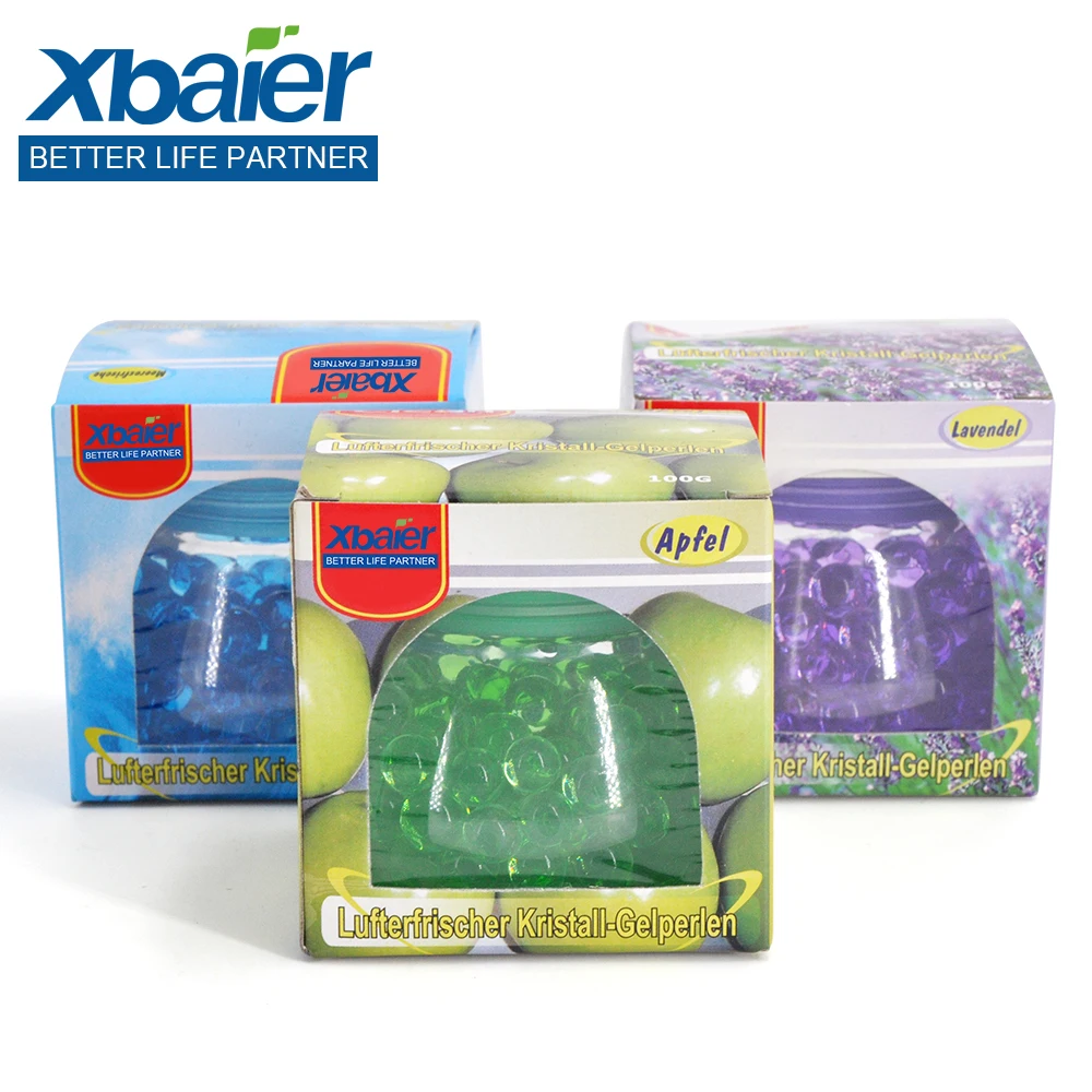 Aroma Fragrance Crystal Granules Deodorant Beads Gel Air Freshener