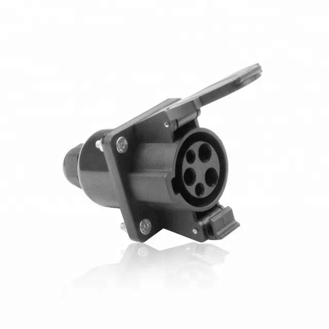 
32A SAE J1772 EV розетка (вход) EV адаптер зарядного устройства для электрической автомобильной зарядной розетки 