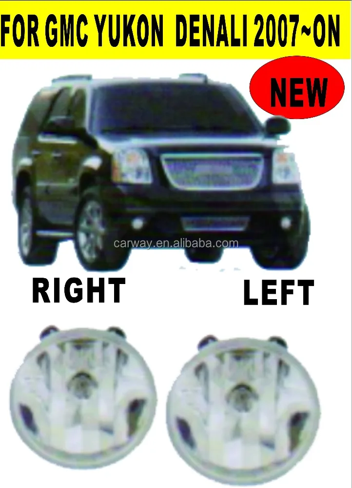 Fog light for GMC YUKON DENALI 2007 on auto spare parts halogen bulb