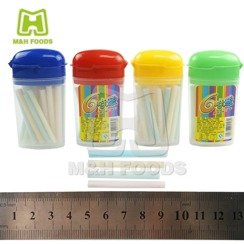 Six Fruit Flavors CC Candy Lollipop in Bottle