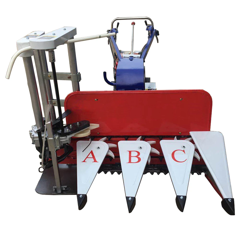 Mini Rice Paddy Cutting Machine Grain Reap Binder Wheat Reaper For Sale