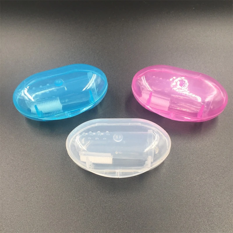 Оптовая продажа, Высококачественная мягкая прозрачная силиконовая зубная щетка для младенцев, не содержит Бисфенол А, прозрачная детская зубная щетка