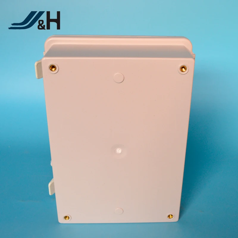JHASB288 IP65 Plastic Waterproof Hinged Plastic Battery Distribution Lock Box Junction Box For Solar Panel