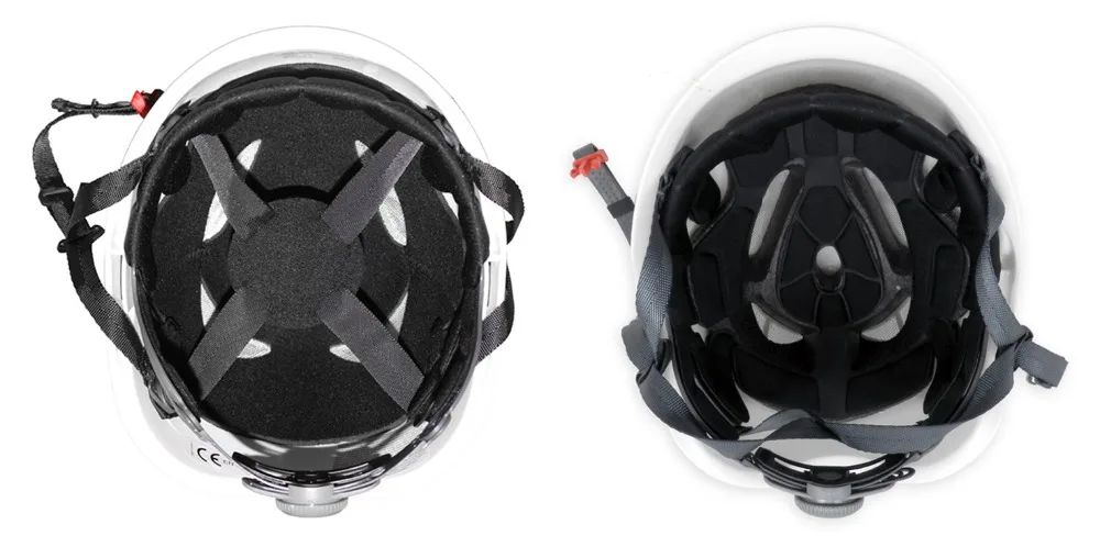 CE EN397 Comfort Protective Engineering Safety Helmets For Construction