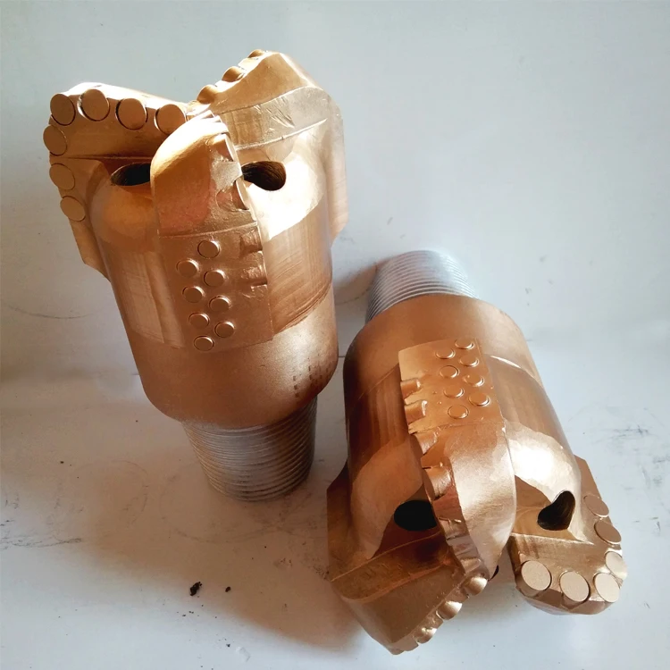 Chevron Type Pdc Drag Bit With Cutters 146 mm 3wings Directional Steel Body PDC Drag Bit Drill Bit for Oil field