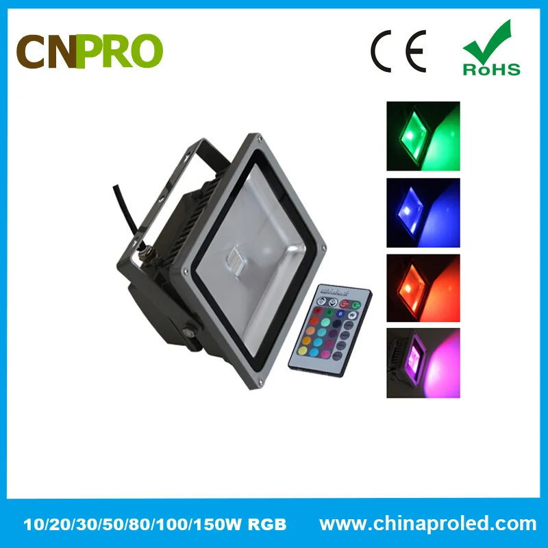 Новый дизайн лучший продавец oem доступные rgb изменение цвета 80 Вт светодиодный прожектор AC85-265V 2 года гарантии