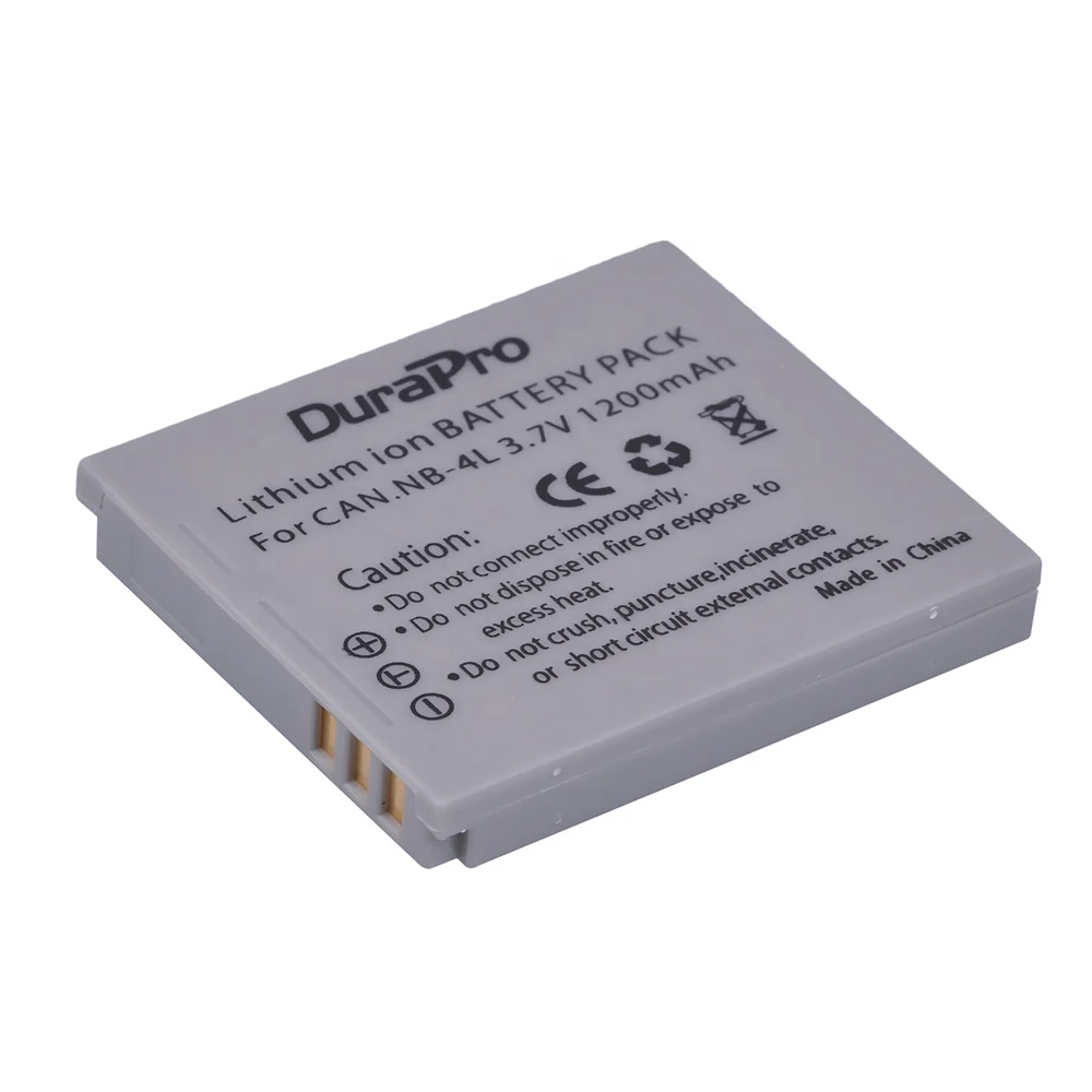 NB-4L NB 4L NB4L Camera Battery for Canon IXUS 50 55 60 65 80 75 100 I20 110 115 120 130 IS 117 220 225 230 255 HS SD780 SD960