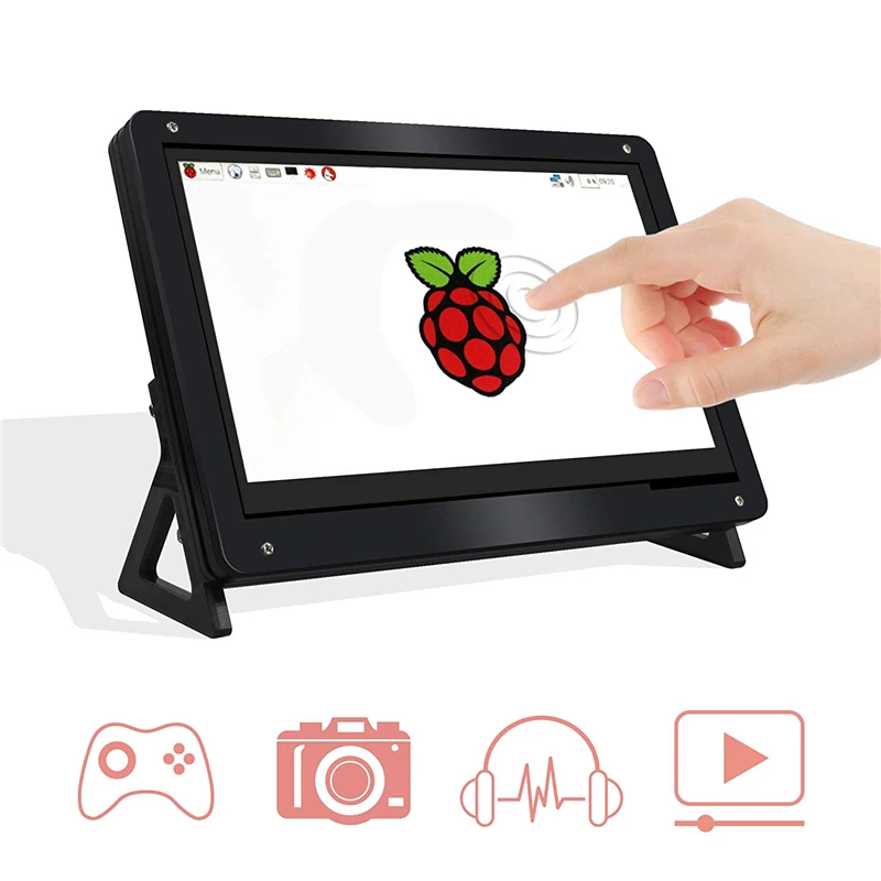 Raspberry Pi 3 Model B+ 7 Inch Touch screen LCD Input Display with Case