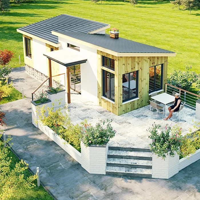 Holiday house prefabricated luxury villa