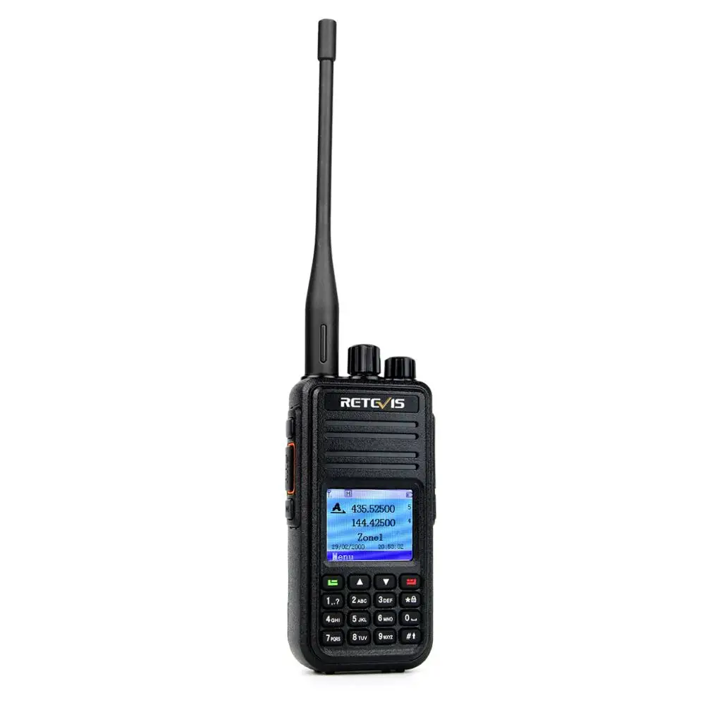 GPS 136-174MHz 400-480MHz Dual Band DMR UHF VHF DMR Radio walkie talkie Retevis RT3S