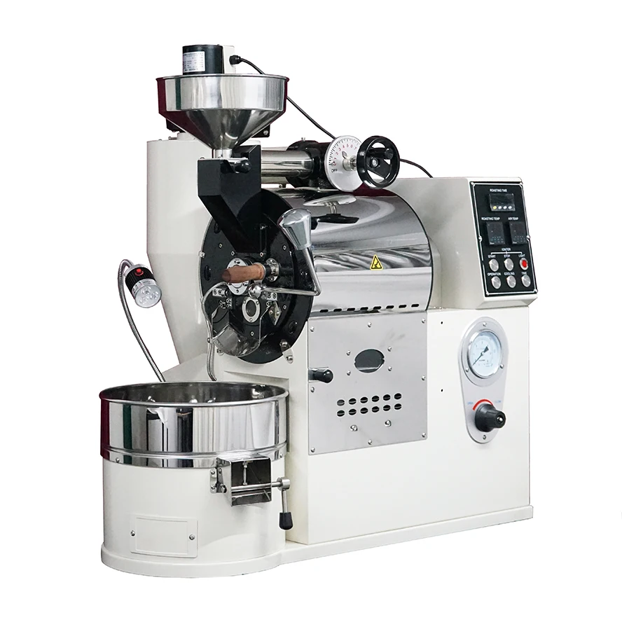 
1KG Gas Type Commercial Coffee Bean Roaster For Sale 