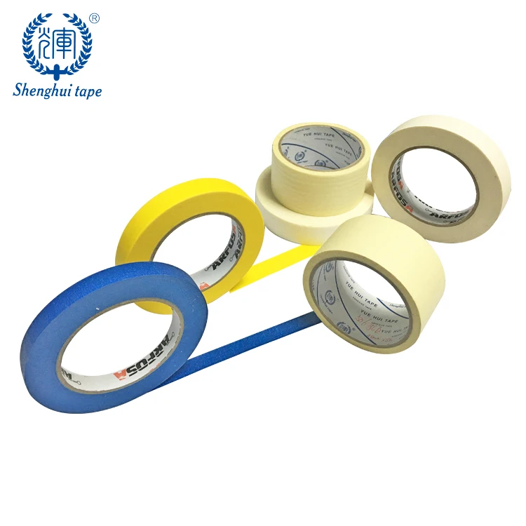 Colorful self adhesive car paper masking tape