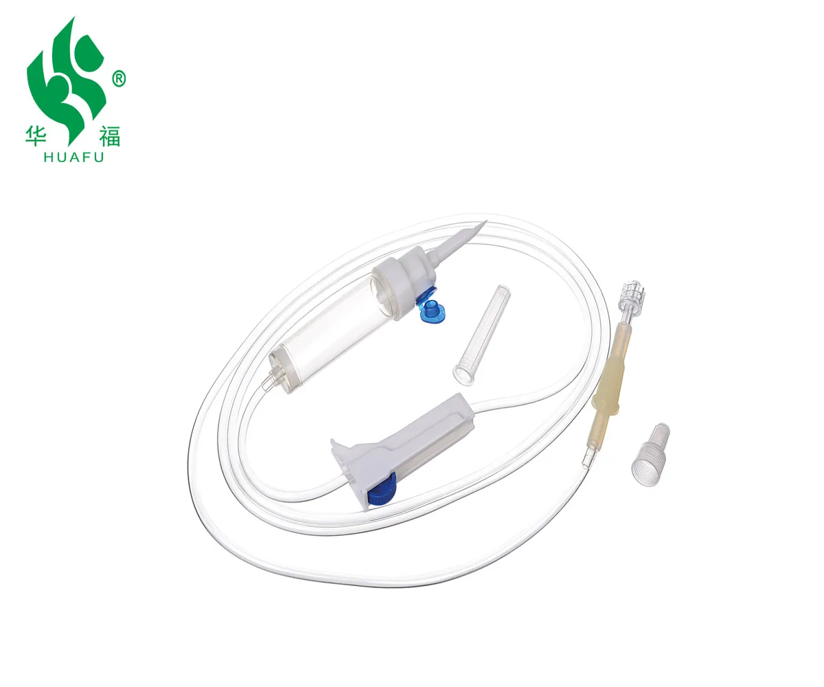 Disposable Medical Supplies Professional Manufacturer Infusion Set with Luer Slip or Luer Lock