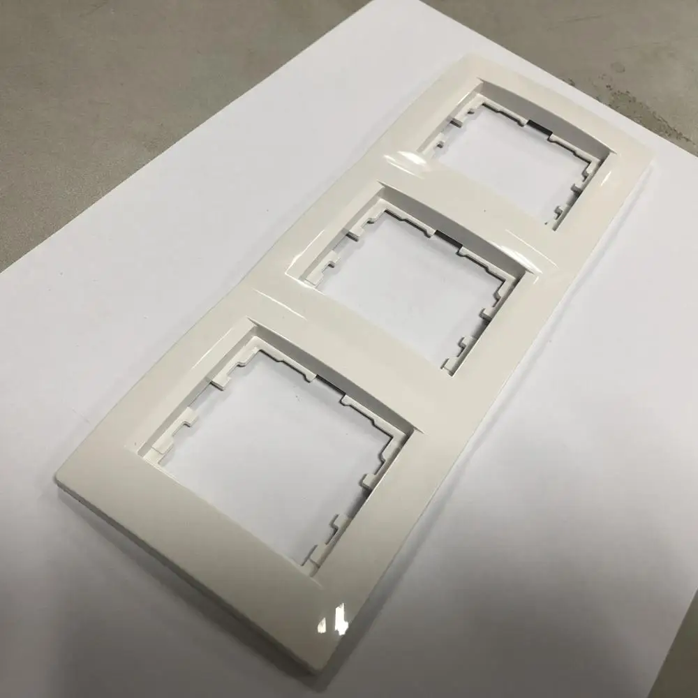 Injection Mould for Three-position Switch and Socket Enclosure Housing Panel Latest Design High Quality Custom Molding supplier