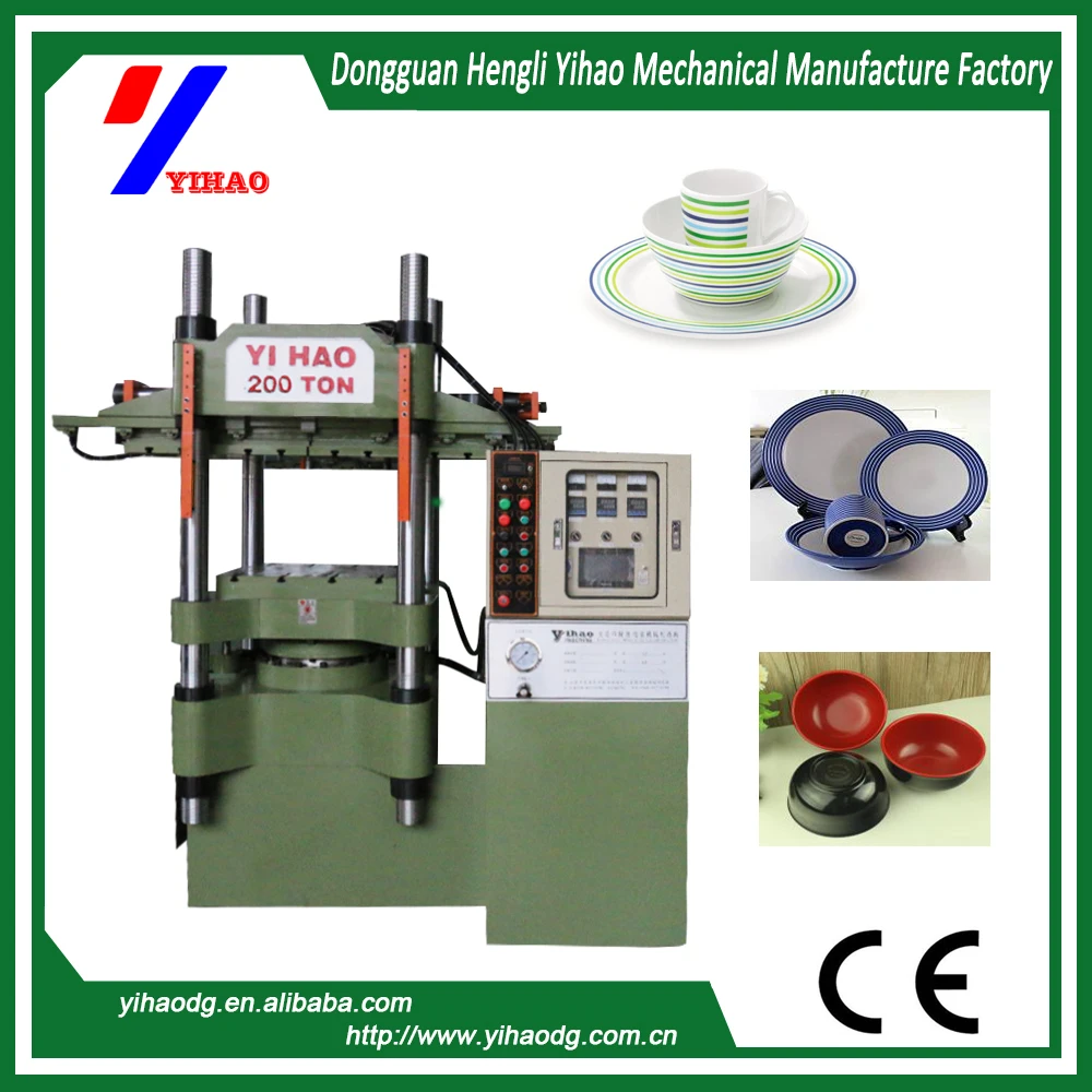 SS 200A двойной цвет меламина ужин набор гидравлического давления машина