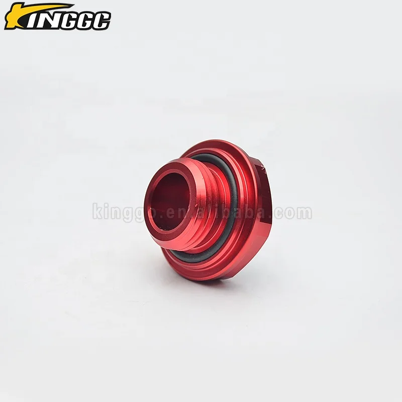 Cnc Aluminium Engine Oil Fuel Filler Tank Cap Cover