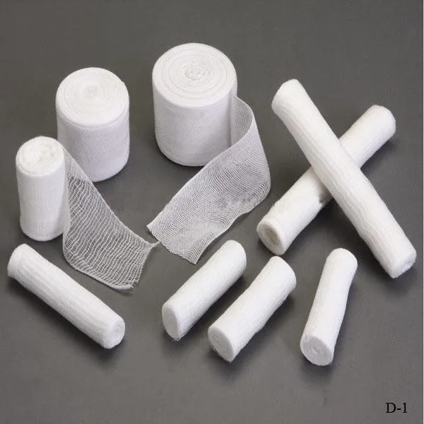Surgical Wound Dressing Medical Gauze Roll Bandage Gauze Bandage Roll