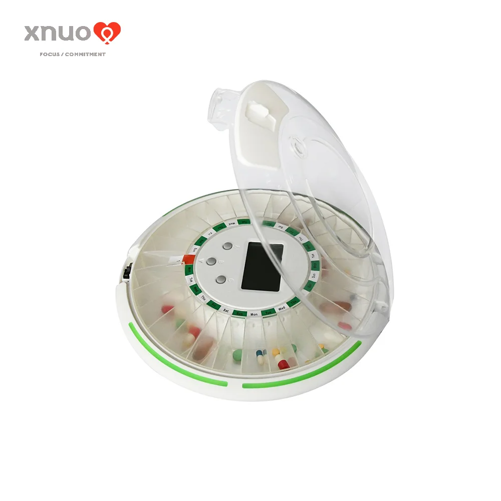 LCD display automatic pill box digital pill dispenser