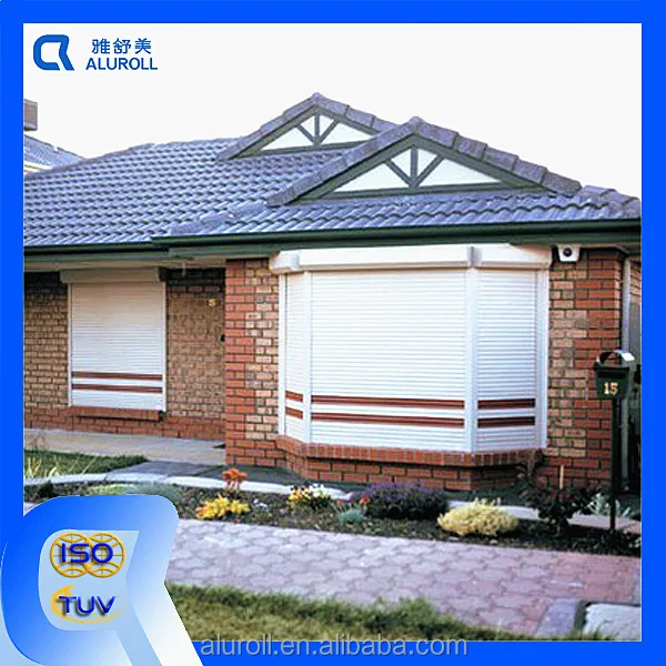 Uganda Vertical Outdoor Manual Control Aluminum Roller Shutters